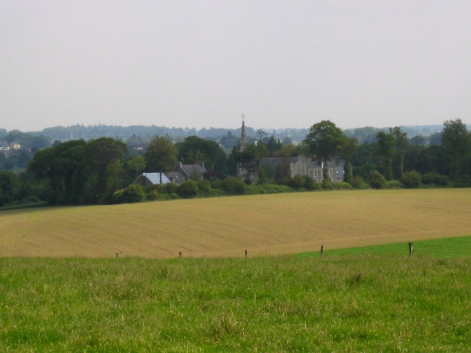 Vue de situation prise du sud ; Vue de situation prise du sud