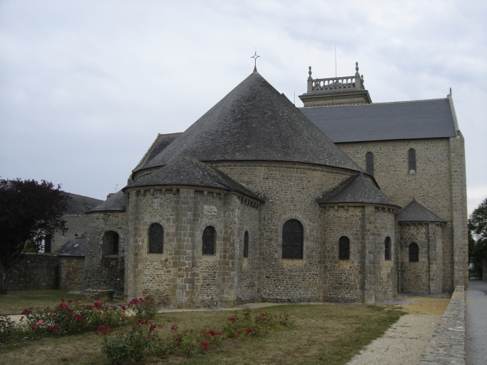 Elévation choeur et transept