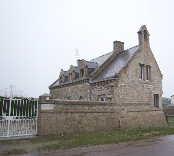 Vue générale (angle sud) ; Saint-Jacut-de-la-Mer, maison dite Daofenn (1er quart du 20ème siècle)