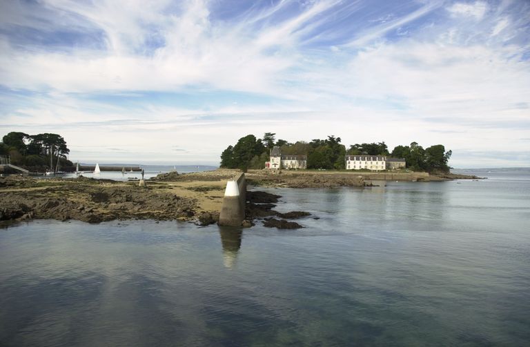 Vue générale de l'île Tristan
