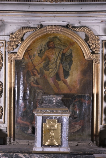 Tableau d'autel : Résurrection