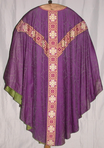 Dos de la chasuble