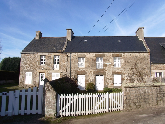 Vue générale ; Lancieux, la Mare-Rohan. Maison (4ème quart du 17ème siècle)