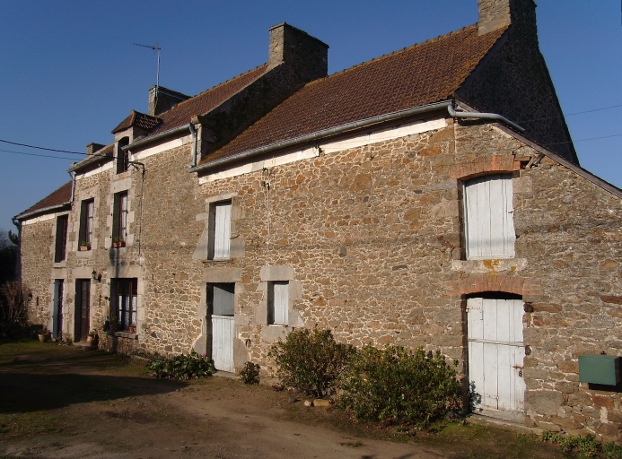 Vue générale ; Lancieux, la Ridelais. Maison (2ème moitié 19ème siècle)
