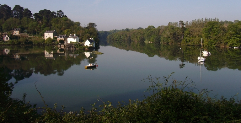 Plouguiel, Saint-François. La vallée du Guindy