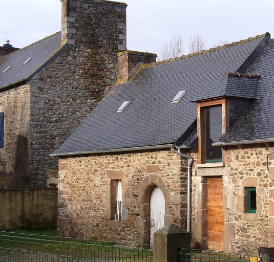 Vue générale ; Plérin, Peignard. Maison (18ème siècle)
