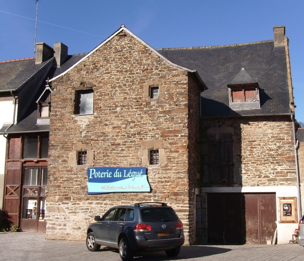 Vue générale (façade antérieure) ; Plérin, Le Légué. Maison (16ème siècle ?)