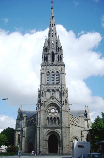 Brest, église Saint-Martin : élévation ouest