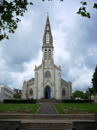 Brest, église Saint-Marc : élévation ouest