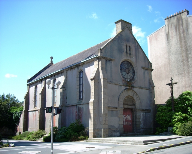 Chapelle Notre-Dame-de-Lourdes : vue générale nord-est