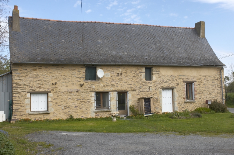 Vue générale ; Logis double à fonctions combinées, La Galasière