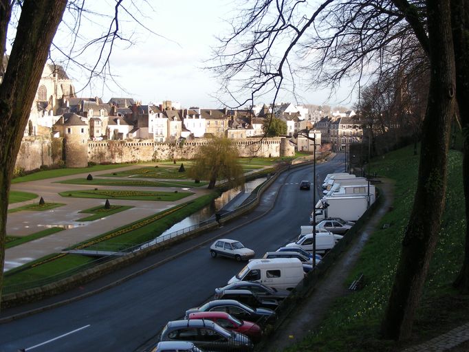 Vue générale vers le nord.