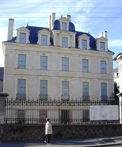 Hôtel de Limur, élévation principale