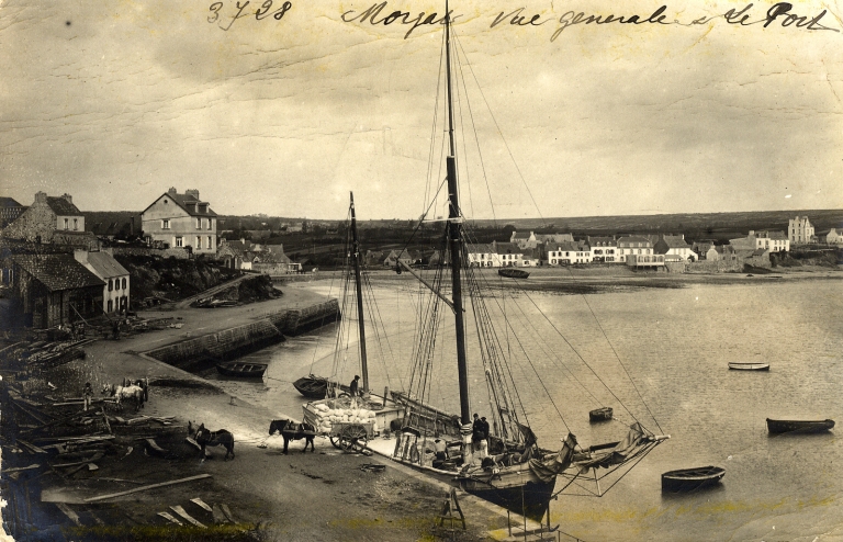 Vue générale du port, vers 1900  (fonds Villard)