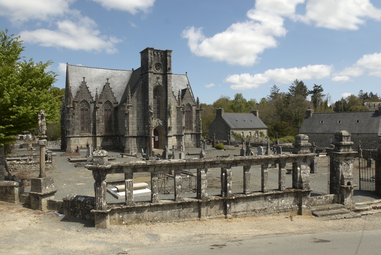 Loguivy-Plougras, Saint-Divy : chapelle Saint-Ivy, vue générale sud