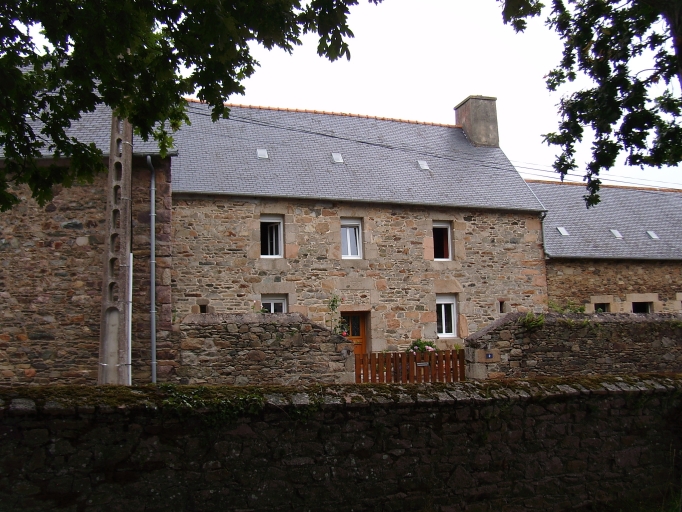 Vue générale ; Paimpol, Lanvignec. Maison (3ème quart du 18ème siècle)