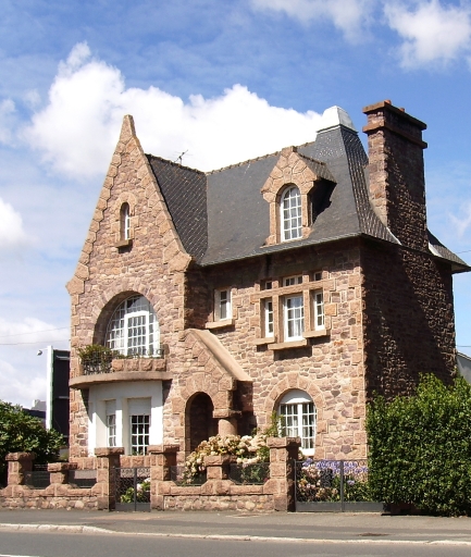 Vue générale ; Paimpol, maison (1ère moitié du 20ème siècle)