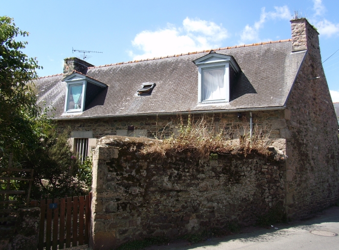 Vue générale ; Paimpol, maison (4ème quart du 19ème siècle)