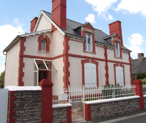 Vue générale ; Paimpol, maisons (1er quart du 20ème siècle)