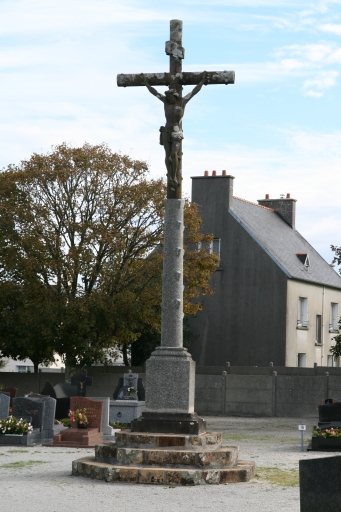 Vue générale ; Croix de cimetière, 1858, vue générale