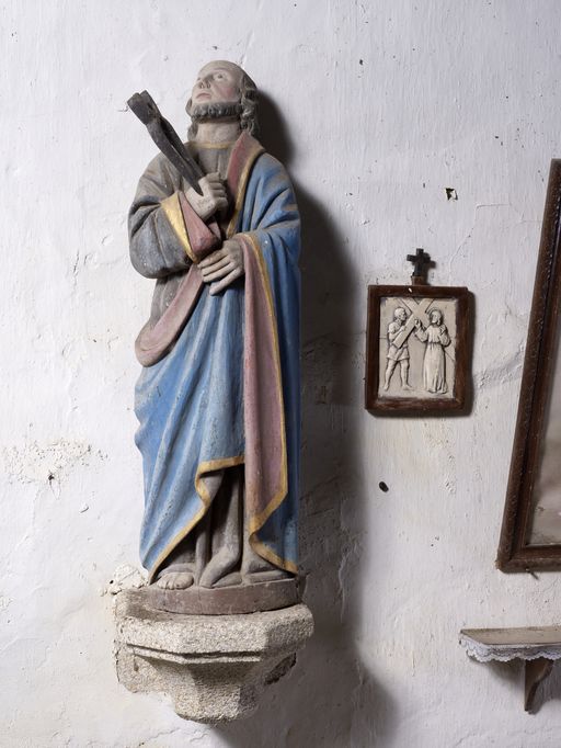 Statue : Saint Nicodème, chapelle Saint-Symphorien (Sérent)