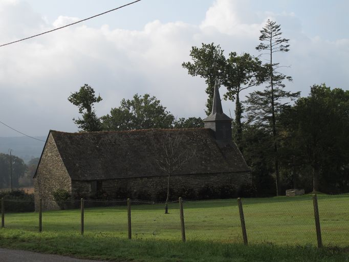 Chapelle : vue générale prise du nord-est (état en 2010)