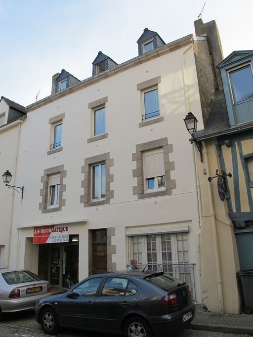 Elévation, façade sur rue