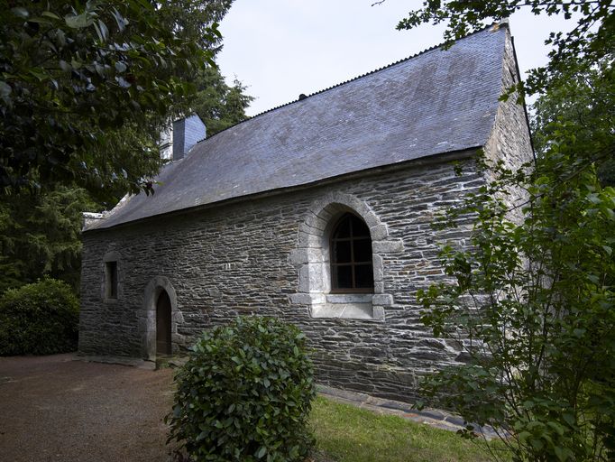 Chapelle : élévation sud vue sud-est (état en 2011)