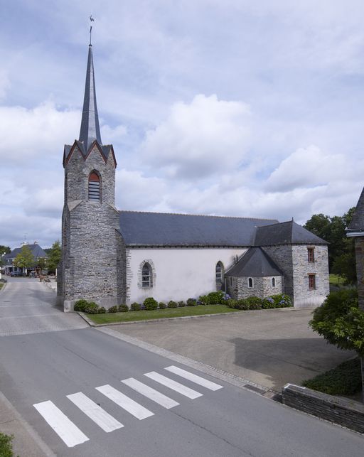 Église : élévation sud (état en 2011)