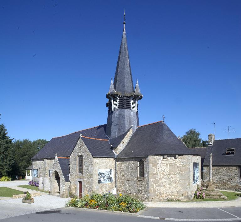 Elévation sud : vue générale