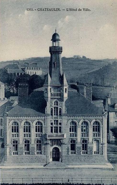 Châteaulin, Hôtel de Ville, vers 1925