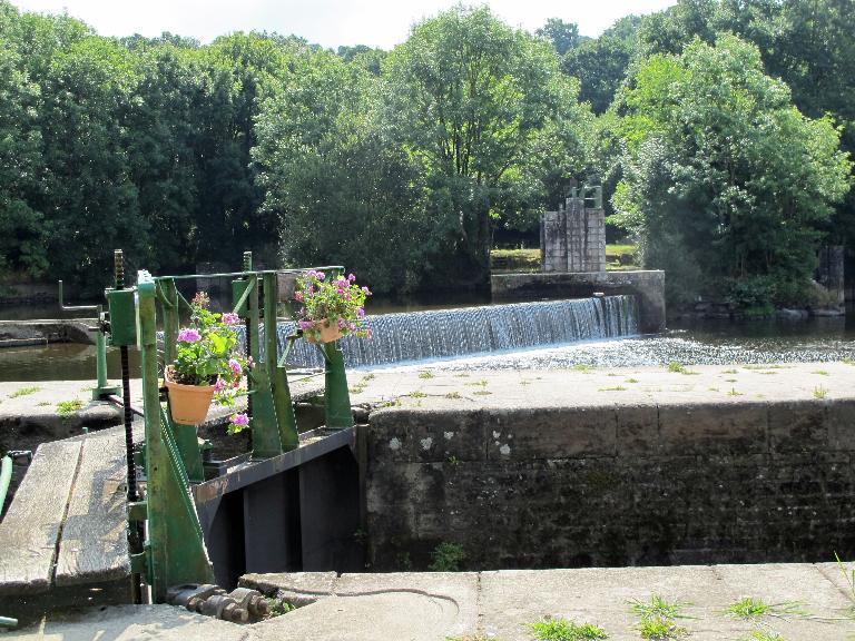 Site d'écluse de Toul ar Rodo, vue générale