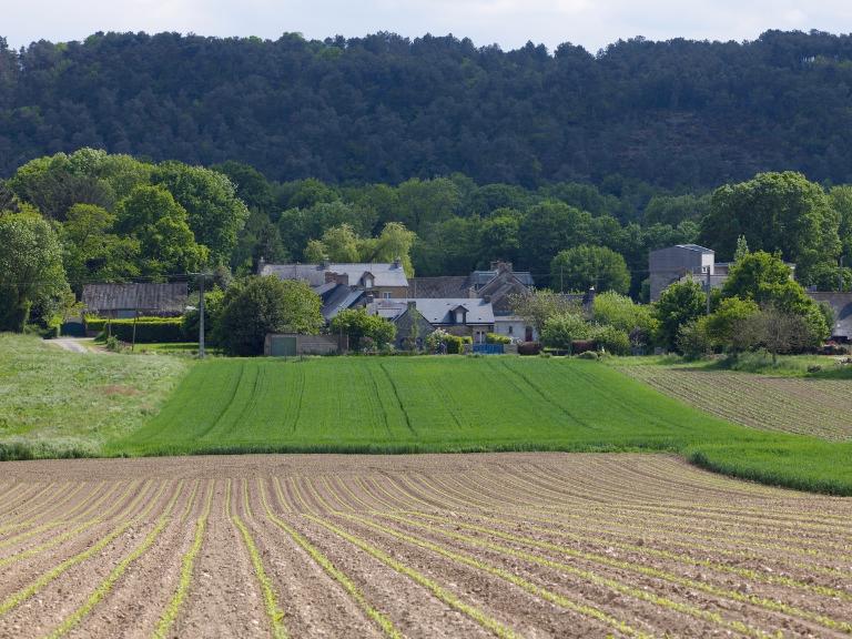 Vue paysagère du village (état en 2013)