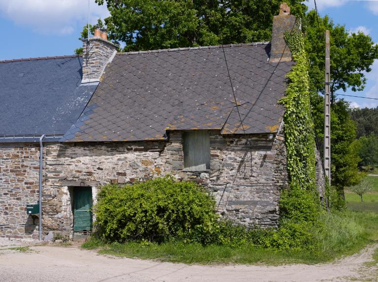 Saint-Léonard, maison 1 : élévation sud (état en 2013)