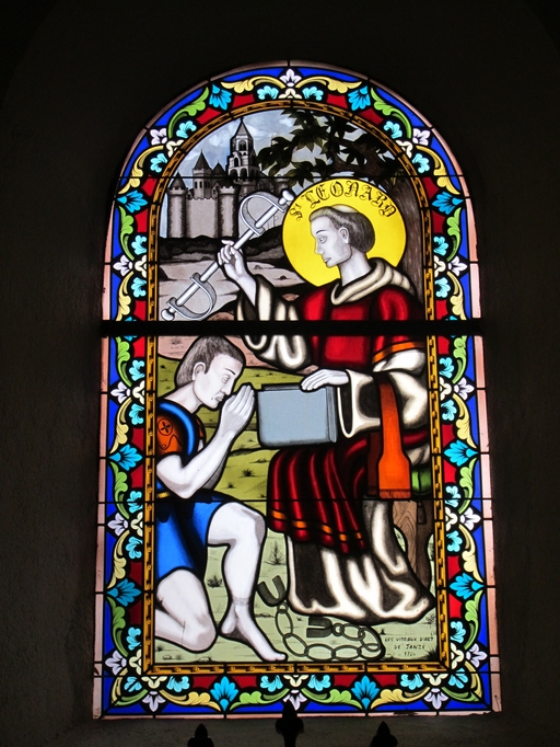 Verrière : Saint Léonard délivre un prisonnier(état en 2013)