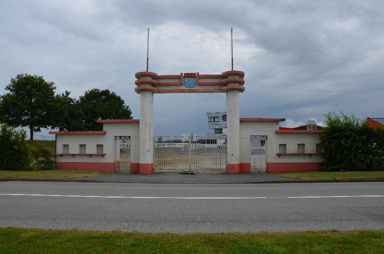Hippodrome de Calouët, portail d'entrée