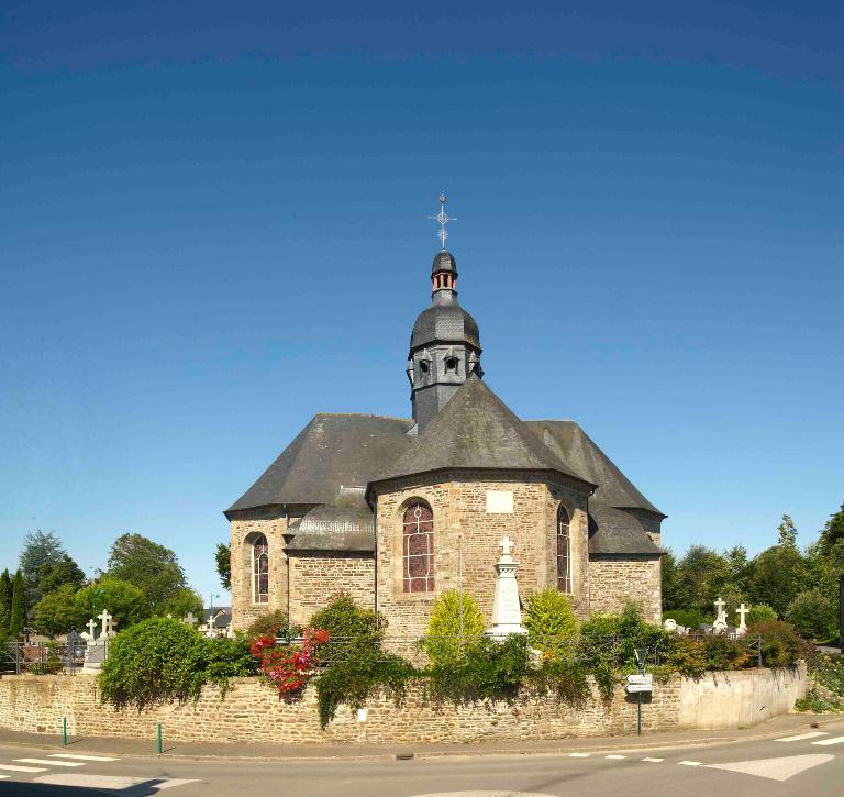 Prieuré de chanoines réguliers de Saint-Augustin, église paroissiale Saint-Martin (Fleurigné)