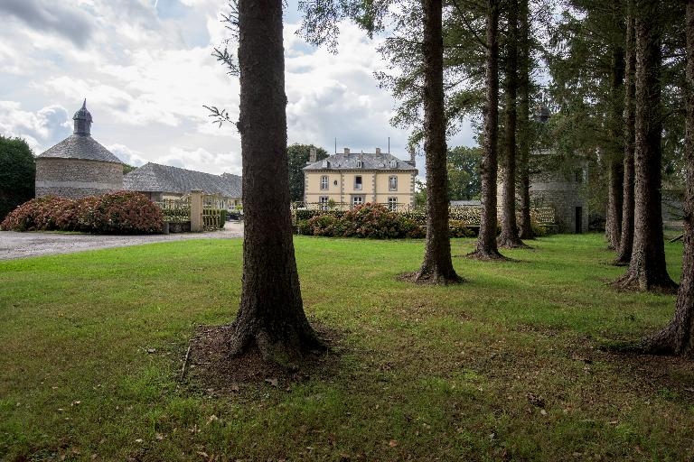 Manoir de la Touche Porée ; Vue générale ; La Touche Porée, manoir, vers 1750 et 1814