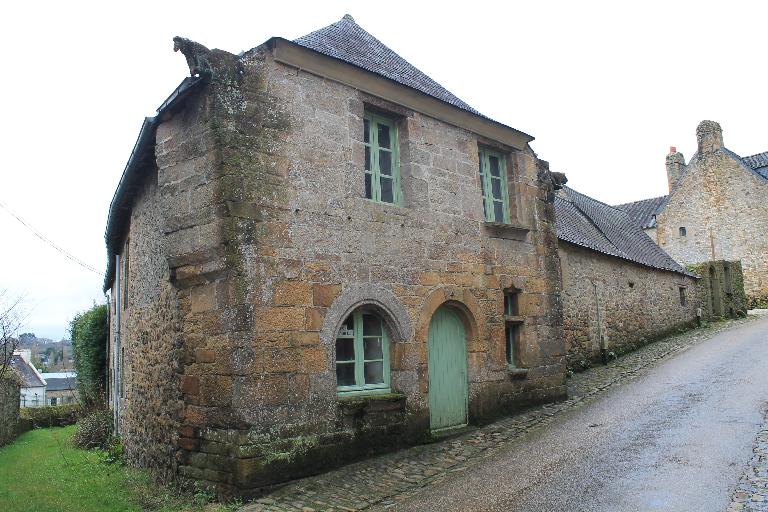 Daoulas, ville - Maison, dite maison de Jérusalem, 16e siècle, rue de l'église ; Daoulas, ville - Maison, dite maison de Jérusalem, 16e siècle, rue de l'église