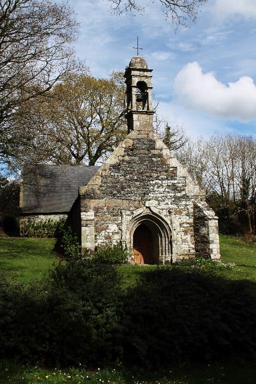 Saint-Coulitz, chapelle Saint-Laurent - vue générale ouest