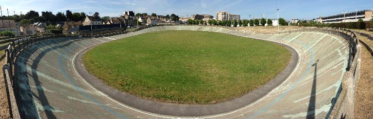 Vue panoramique prise depuis le virage nord