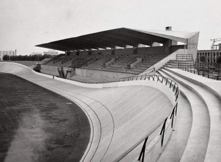 Vélodrome du Moustoir, actuellement stade de football Yves Allainmat (Lorient)