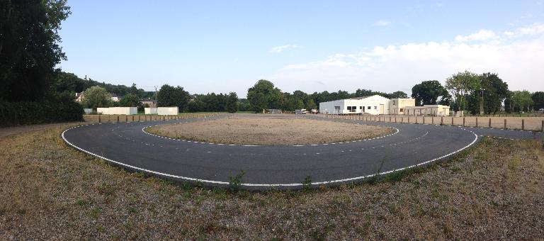 Vue panoramique prise depuis le virage est