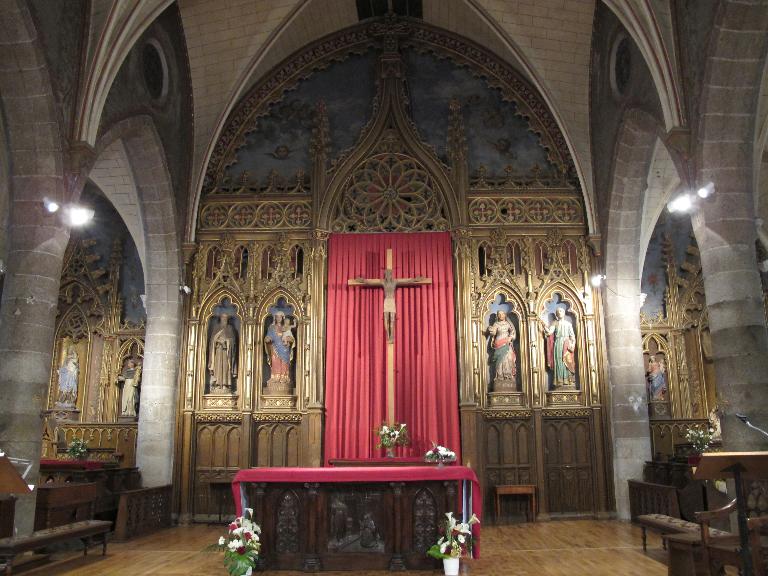 Vue générale du choeur