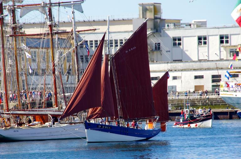 Fêtes maritimes de Brest 2016, bateau de pêche à la langouste, Skellig