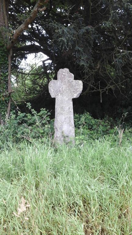 Croix de la chapelle Saint-Jean à Guer (Vue d'ensemble)