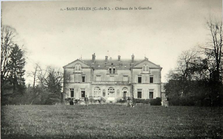 Carte postale, édition Rouxel, Dinan, le Château de la Guerche (Fonds Etrillard, Plancoët)