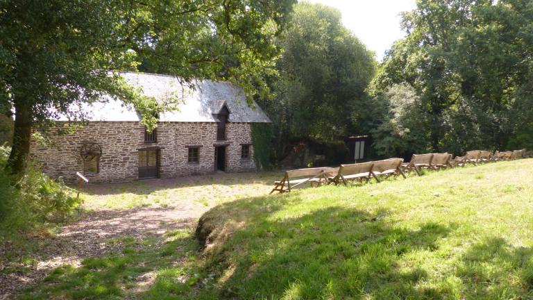  Façade ouest du moulin