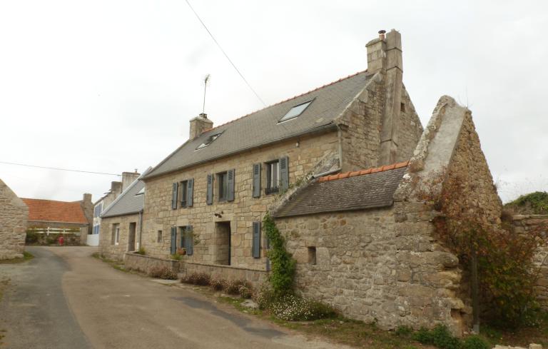 Kerhas Bras, ferme 4, élévation antérieure de l'alignement principal.