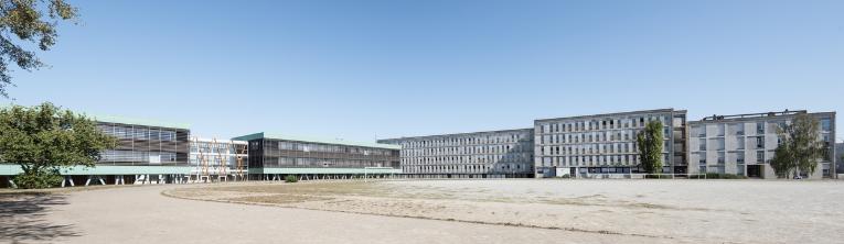 Lycée Châteaubriand, boulevard de Vitré (Rennes)